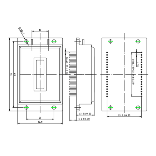 Linear Array Sensor NIC 1024x2 InGaAs linear Sensor 0.9-1.7 Manufactory